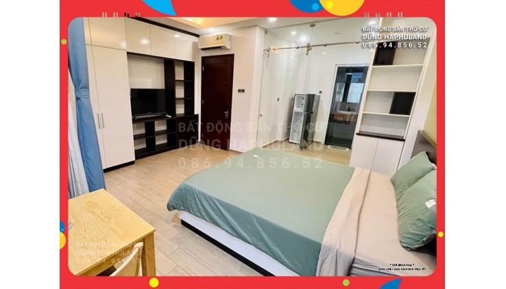 GV. CHDV 18P, TN tới 67 triệu/th. Nhà 180m2, ngang 6.5M, 5T, hẻm 8M, gần Lotte Mart.
